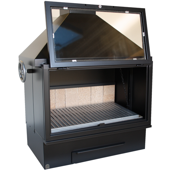 fabrica de chimeneas y venta de chimeneas, puertas de chimenea